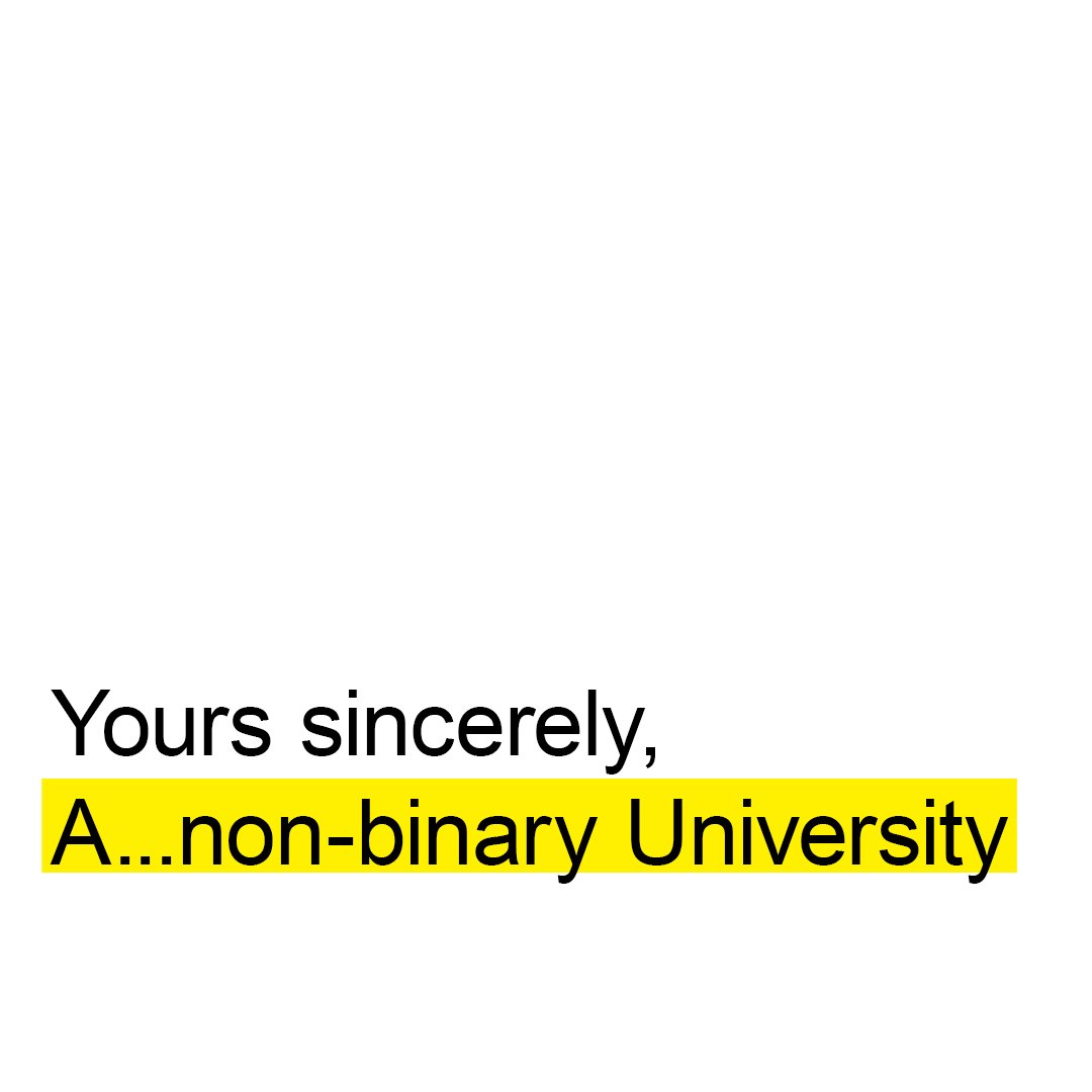 A…non-binary University, 2022. Copyright leaders of the workshop.