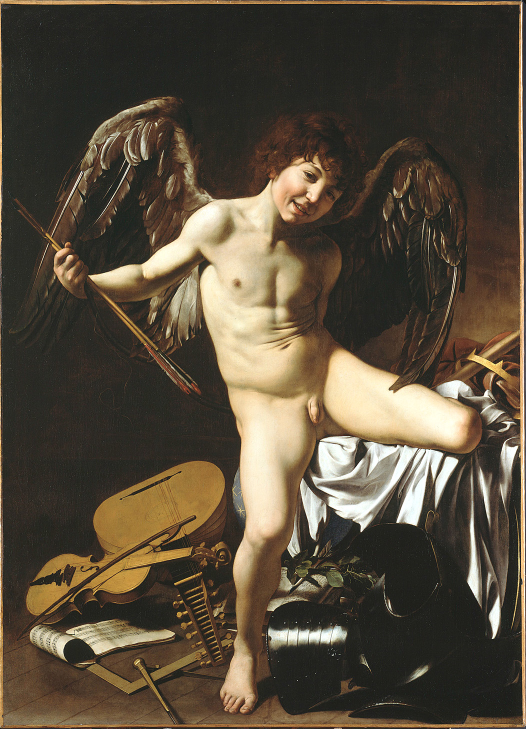 Caravaggio, Omnia vincit Amor, 1602
Staatliche Museen zu Berlin