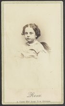 Charles Paxon, [em]Rosa, a Slave Girl from New Orleans[/em], Albuminabzug, c. 1864, Library of Congress, Washington D.C.