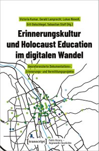 Ein Buchcover im Hochformat mit dem Titel, Autor_innen-Angaben und dem Verlagsnamen. Auf dem Cover ist eine stilisierte Stadtkarte mit farbigen Punkten zu sehen.