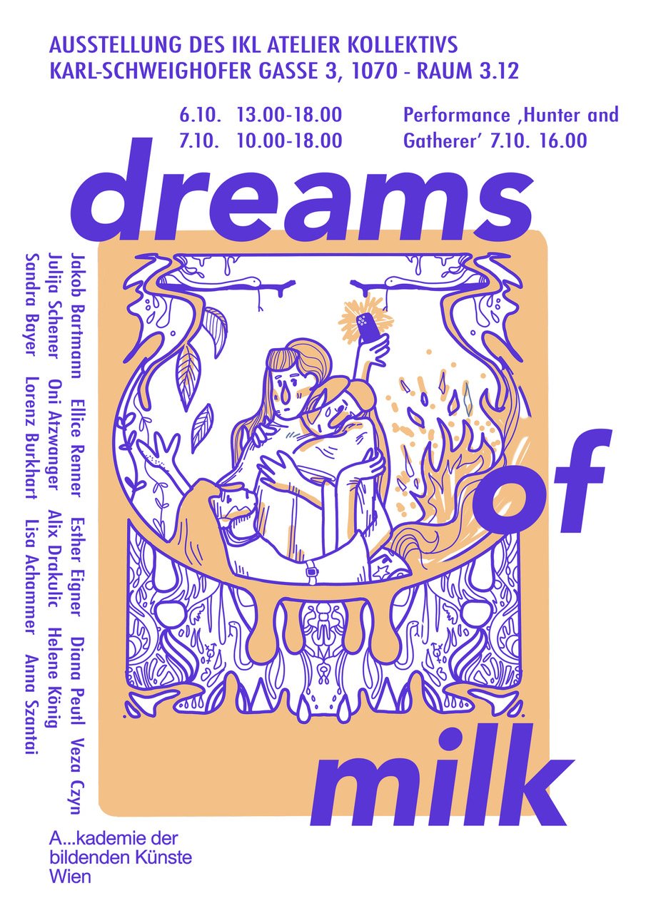 Dreams of Milk, Poster © Lisa Achammer