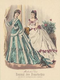 Journal des Demoiselles et Petit Courrier des Dames, Paris, 1873