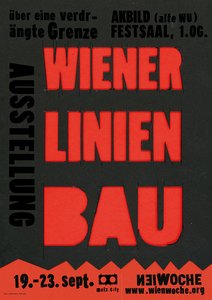 Ausstellung
 
 von Tomash Schoiswohl in Kooperation mit der WIENWOCHE
 
 
  Begrüßung
 
 
 Eva Blimlinger, Rektorin der Akademie der bildenden Künste Wien
 
 
  Öffnungszeiten
 
 
 täglich 14.00–20.00 Uhr, Samstag bis 18.00 Uhr