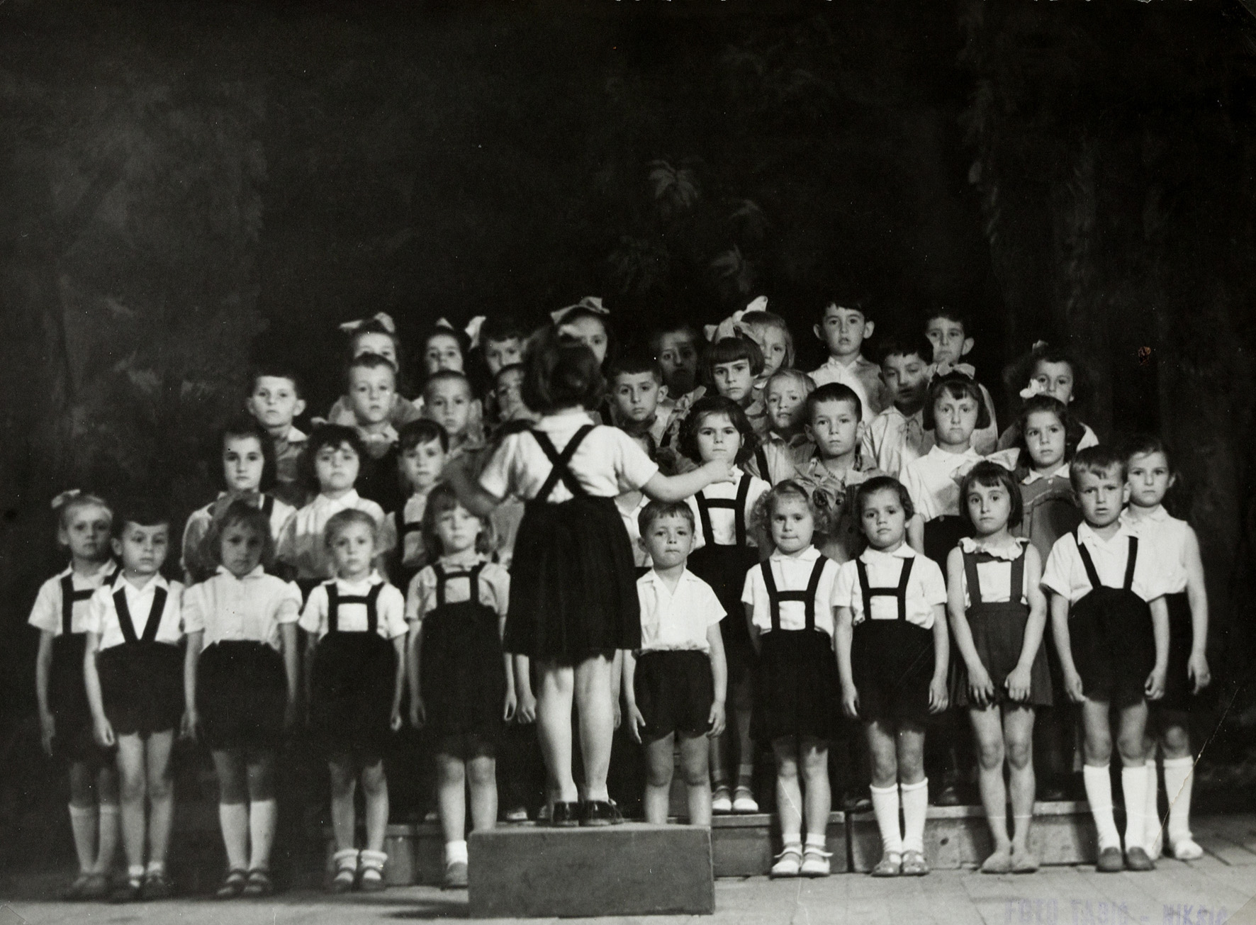 The choire, Pioneers of Niksic, 1962,  from the collection of the Museum of Yugoslav History, Belgrade