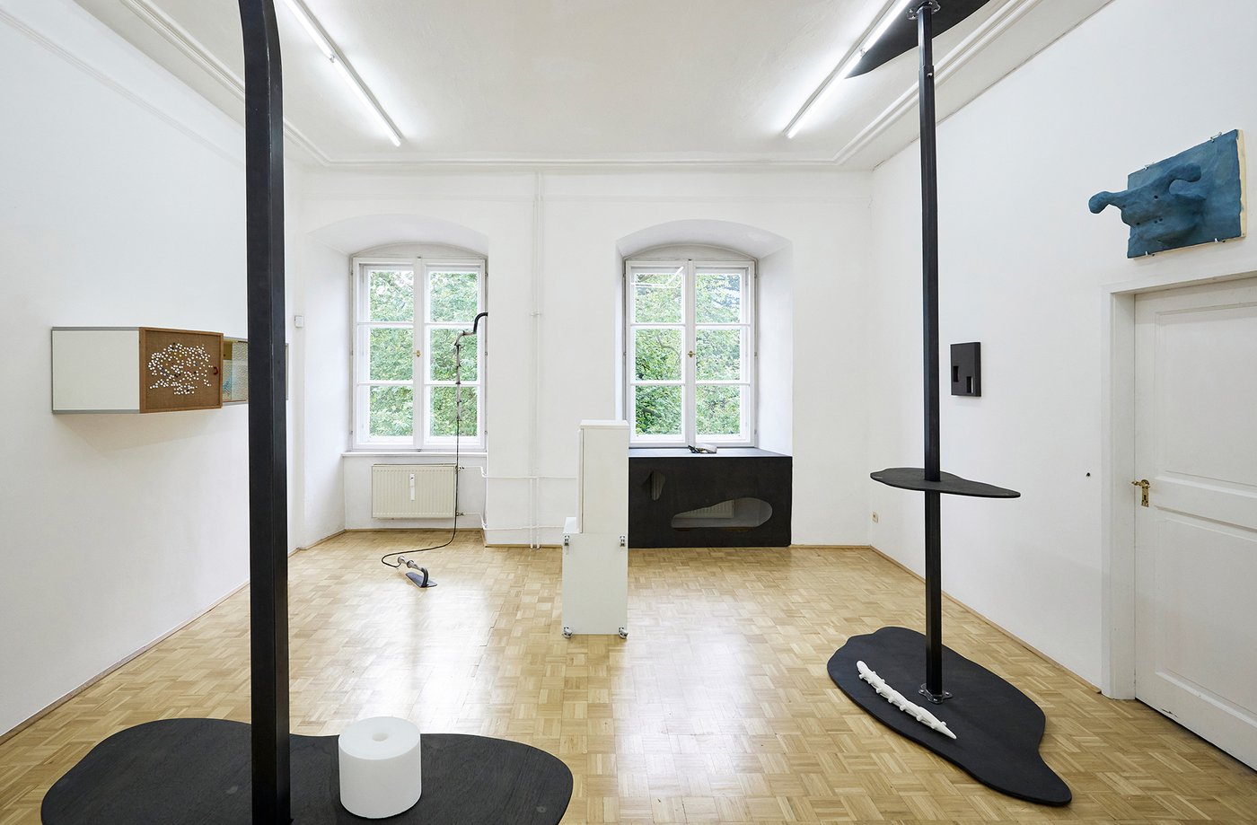 installation view in a room