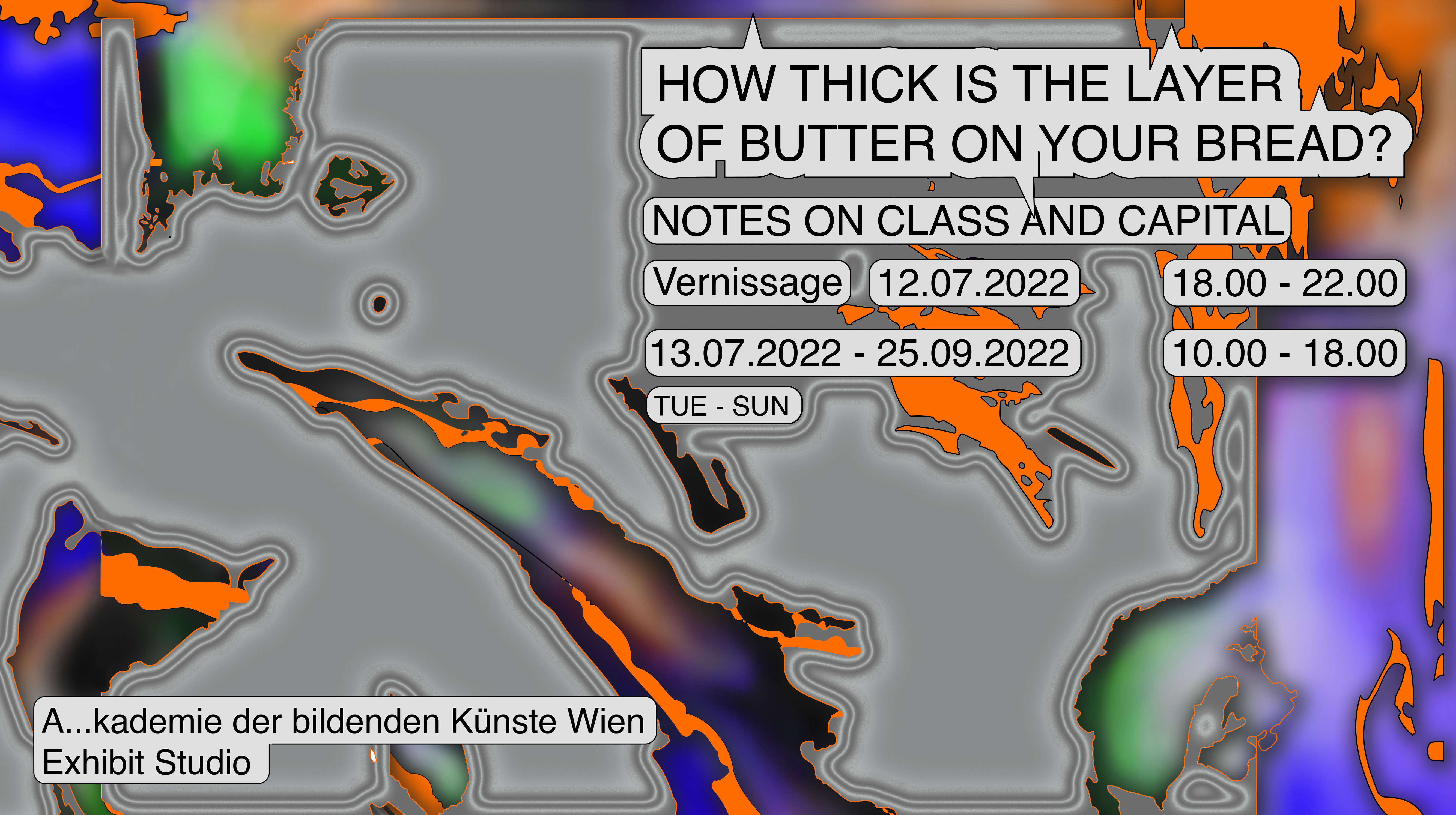 How thick is the layer of butter on your bread? Notes on class and capital, design: Irene Landa