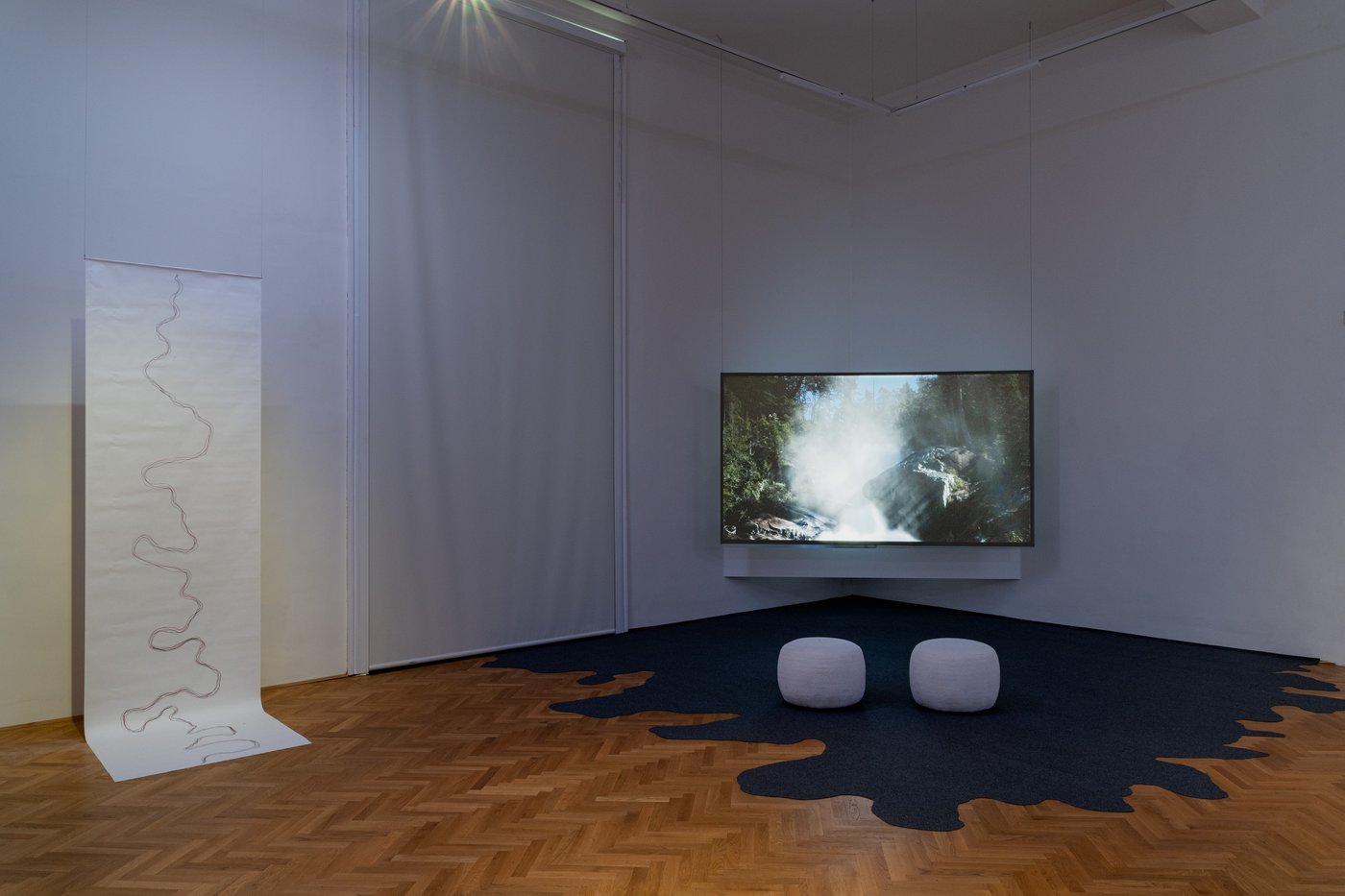 Exhibition view, [em]The Taste of Water[/em], © Academy of Fine Arts Vienna, 2022, photo: Simon Veres