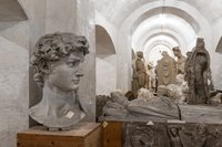 View of the Plaster Cast Collection at the Atelierhaus © Plaster Cast Collection of the Academy of Fine Arts Vienna, photo: Klaus Pichler / imageindusrty