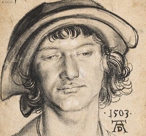 Albrecht Dürer, [em]Portrait of an 18-year-old Youth[/em], 1503 © Graphic Collection of the Academy of Fine Arts Vienna