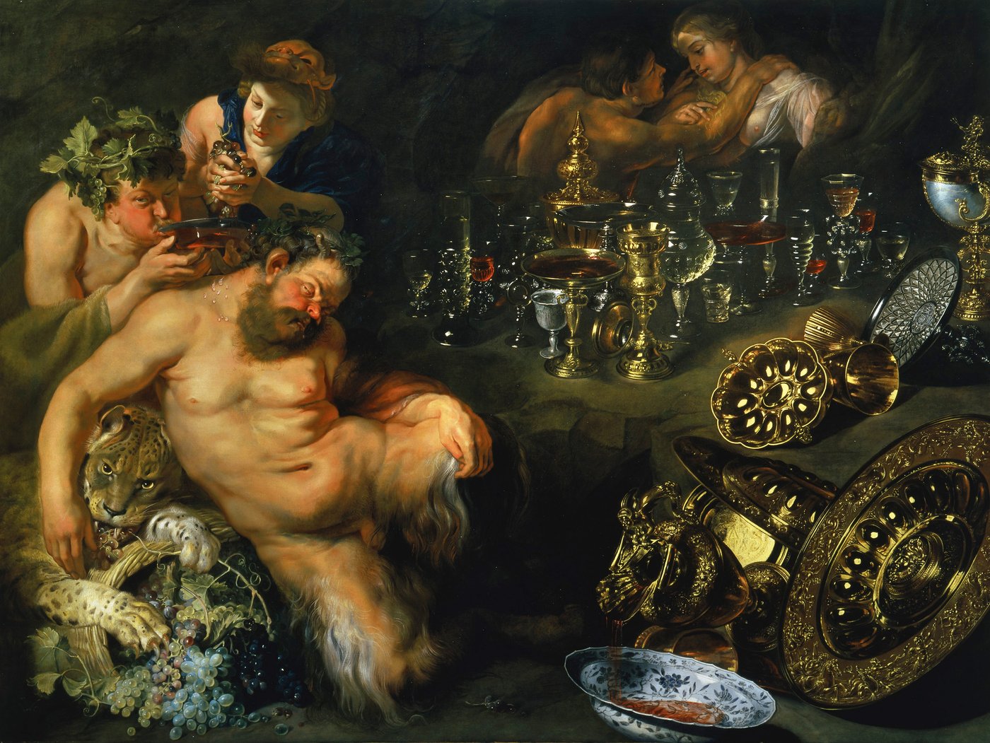 Peter Paul Rubens, [em] Bacchanal scene: „The Dreaming Silenus“ [/em], ca. 1610-1612, oil on canvas © Paintings Gallery of the Academy of Fine Arts Vienna