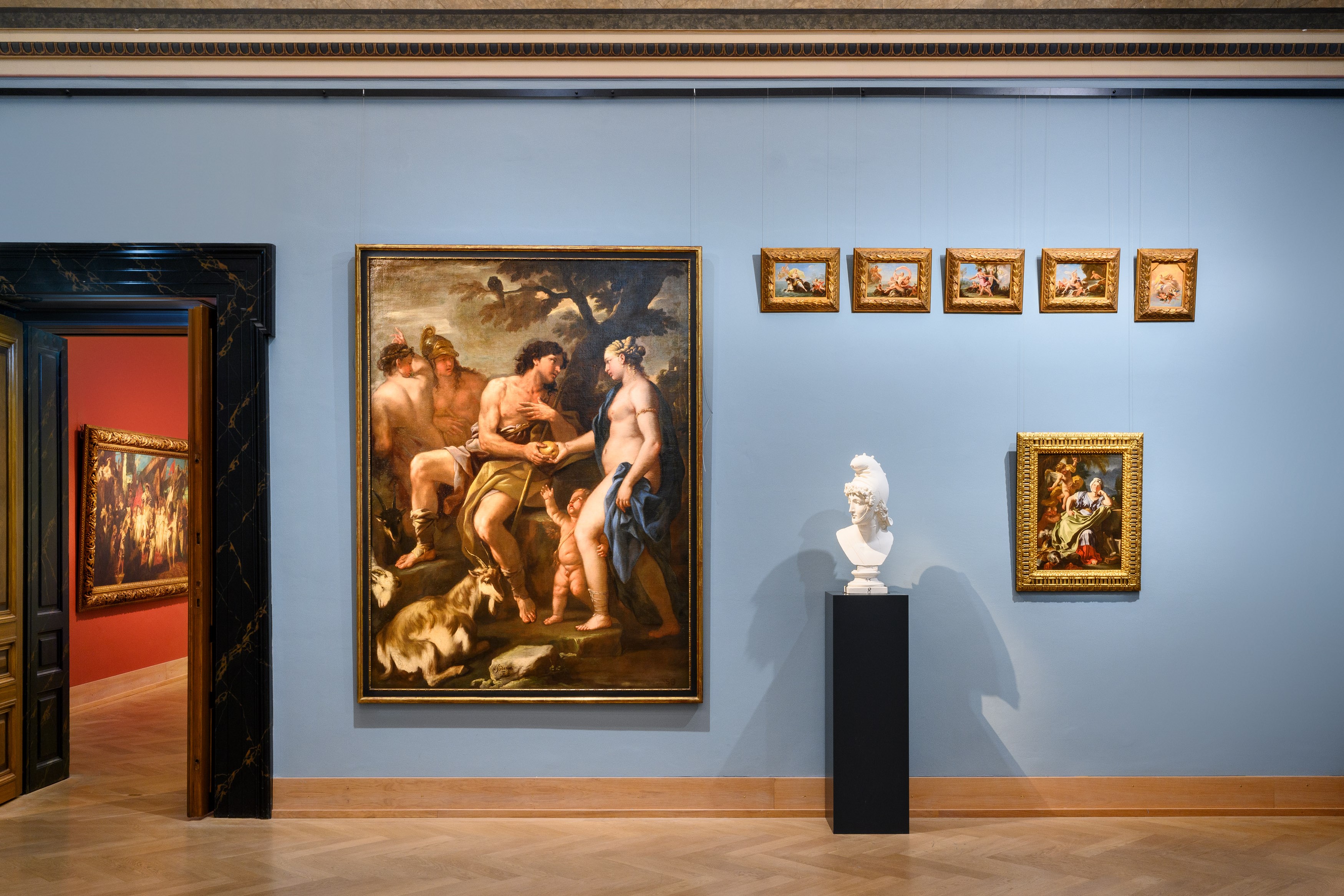 Exhibit view [em]History Tales. Fact and Fiction in History Painting[/em] © Art Collection of the Academy of Fine Arts Vienna, Photo: Iris Ranzinger