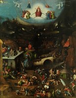 Hieronymus Bosch (um 1450–1516), [em]The Last Judgment[/em], center panel, around 1490 – around 1505, oil tempera on wood / oak © Paintings Gallery of the Academy of Fine Arts Vienna