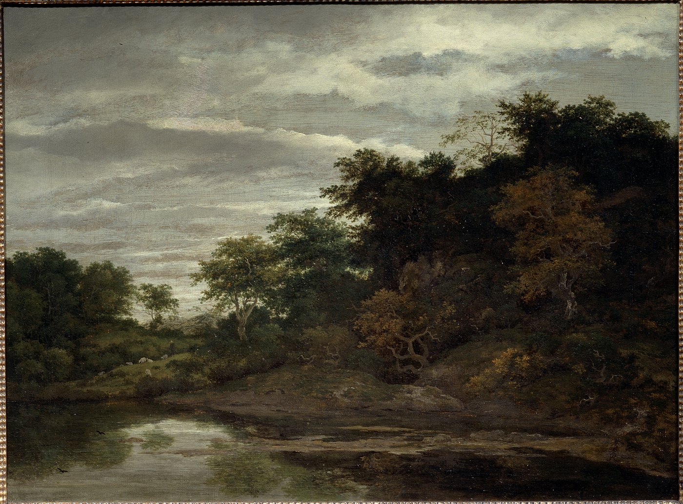 Jacob van Ruisdael (1628/29–1682), [em]Forest landscape with a pond[/em], n.d., oil on canvas © Paintings Gallery of the Academy of Fine Arts Vienna