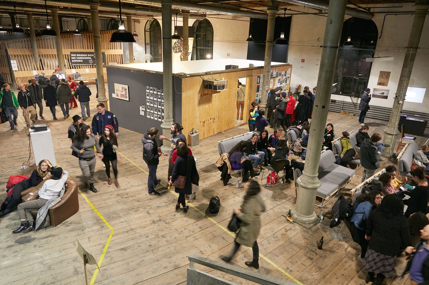 Insight into the rooms of the Conceptual Art Department, Studio Building of the Open Days, 2017