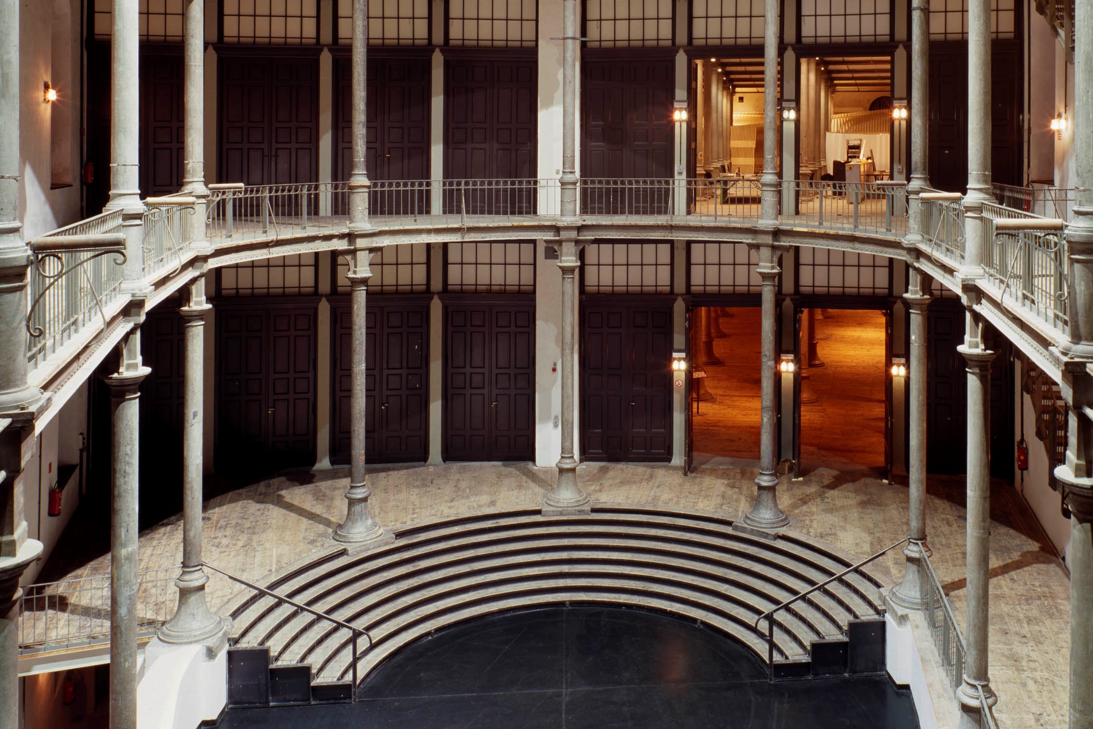 Prospekthof, Studio building of the Academy of Fine Arts Vienna, Photo: Markus Krottendorfer