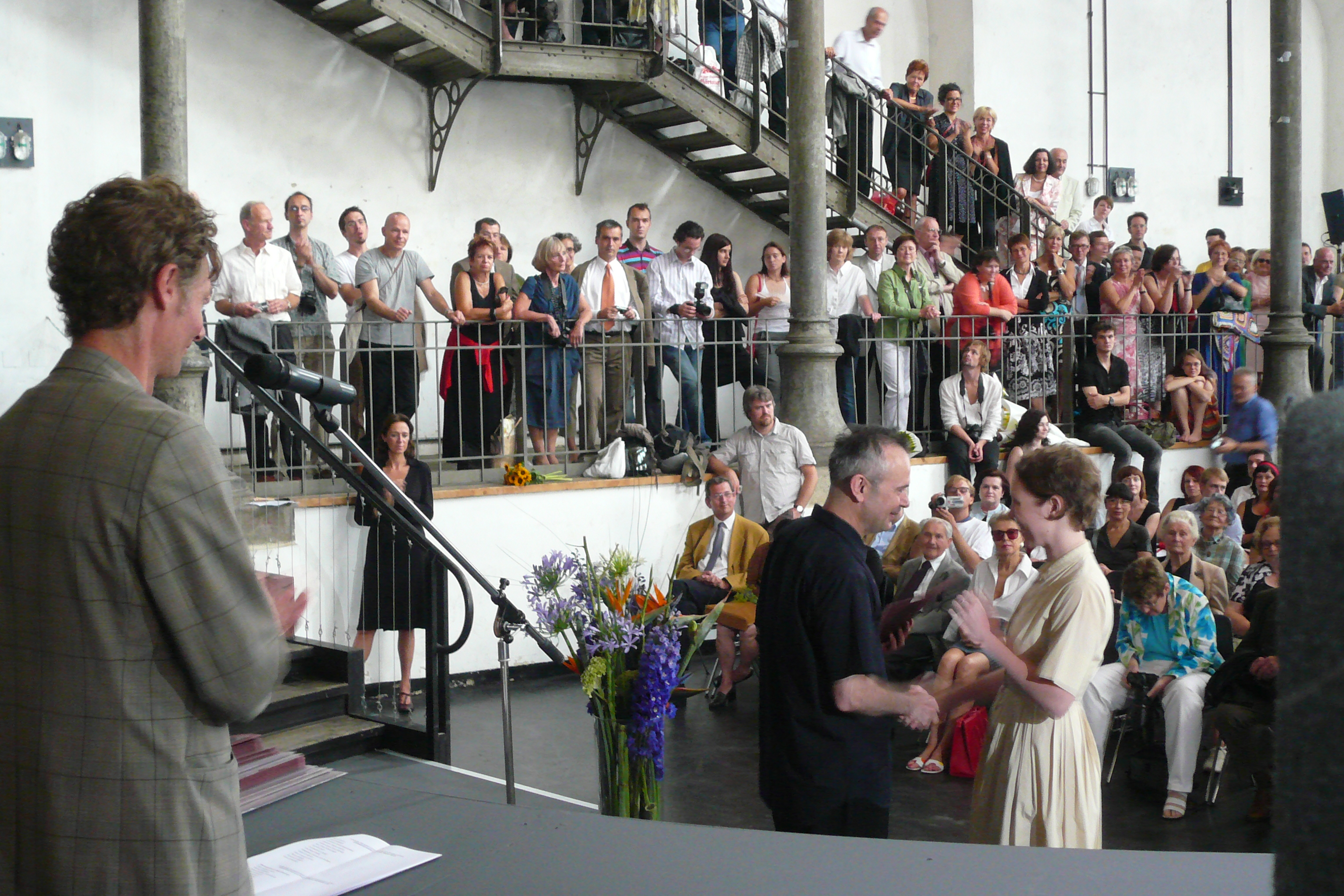 Diploma Awarding Ceremony, June 2008, Prospect Court
Photo: Academy of Fine Arts Vienna