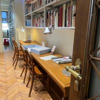 Insight into the study area of the University Archive, photo © Academy of Fine Arts Vienna